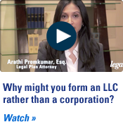 Advantages of a an LLC - LLC vs Corporation