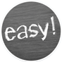 Easy Written on a Blackboard Icon